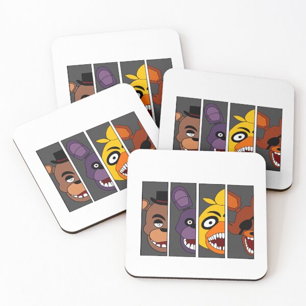 Item preview, Five Nights at Freddys - Freddy, Bonnie, Chica, and Foxy designed and sold by blackbeakdesign.