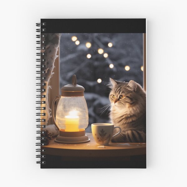 Item preview, Cozy Winter Cozy Cat Grandma Enjoying Tea Earl Grey designed and sold by OliveAndSnow.