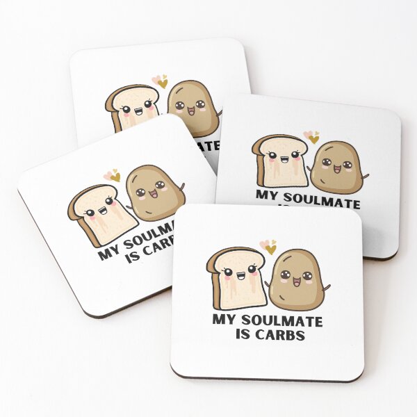 Item preview, My soulmate is carbs,funny gift for food lovers. designed and sold by Suhy.