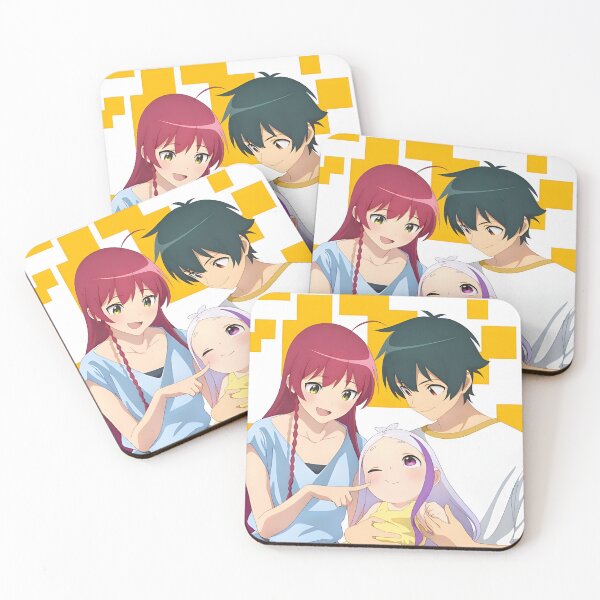 Item preview, The Devil is a Part Timer Emilia x Sadao x Alas Ramus Family Photo designed and sold by AKR-Hobby.