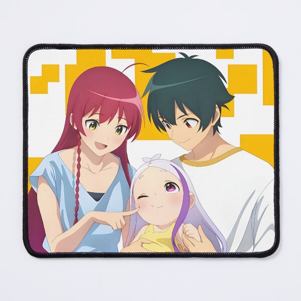 Item preview, The Devil is a Part Timer Emilia x Sadao x Alas Ramus Family Photo designed and sold by AKR-Hobby.