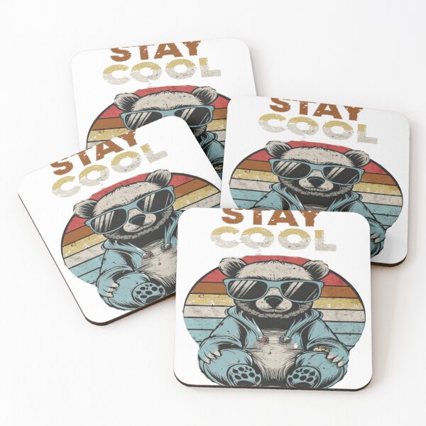 Item preview, stay cool bear  designed and sold by unicornunicorn.