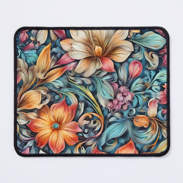 Item preview, Colorful Flower Pattern designed and sold by DigiDreamyArt.