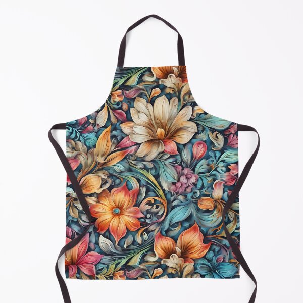 Item preview, Colorful Flower Pattern designed and sold by DigiDreamyArt.