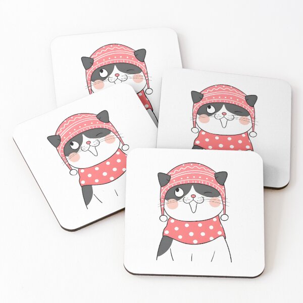 Item preview, hello winter cat designed and sold by ipoppppp.