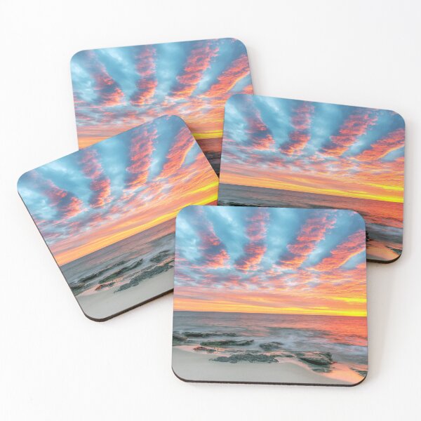 Item preview, Unique Cloud Formation at Beach Sunset designed and sold by ImagesByBoyd.
