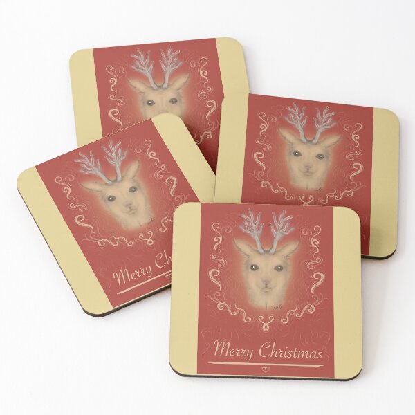 Item preview, Christmas drawing - Christmas Deer designed and sold by MelanyArte.