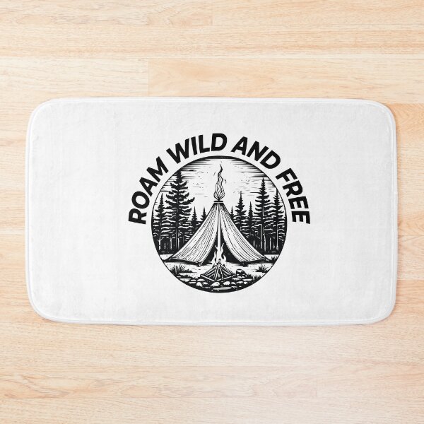 Item preview, ROAM, WILD AND FREE CAMPING designed and sold by BenO63.