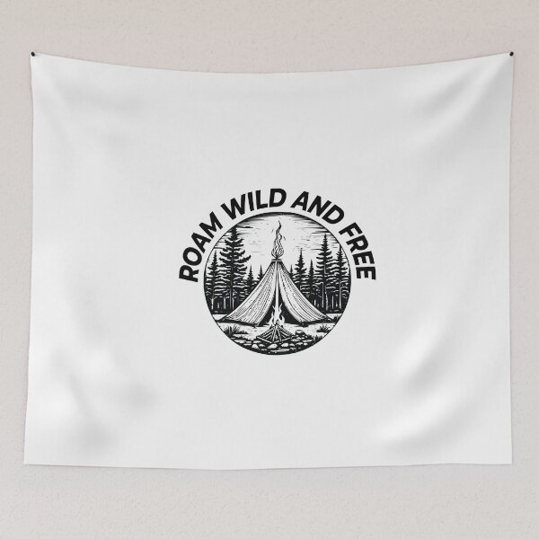 Item preview, ROAM, WILD AND FREE CAMPING designed and sold by BenO63.