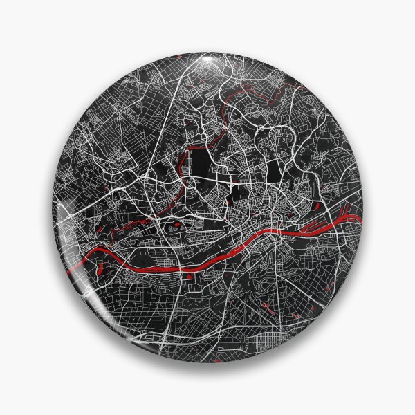 Item preview, Frankfurt City Map of Hesse, Germany - Oriental designed and sold by deMAP.