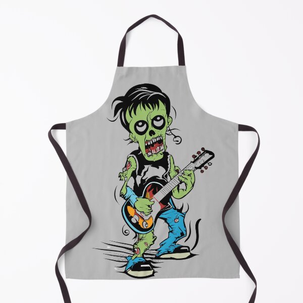 Item preview, Zombie Guitarist Rockstar designed and sold by Sketch-Shack.