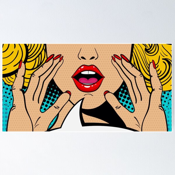 Item preview, Pop Art Paintings - Comics pop art designed and sold by HobertShoop.