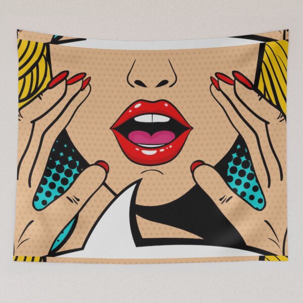 Item preview, Pop Art Paintings - Comics pop art designed and sold by HobertShoop.