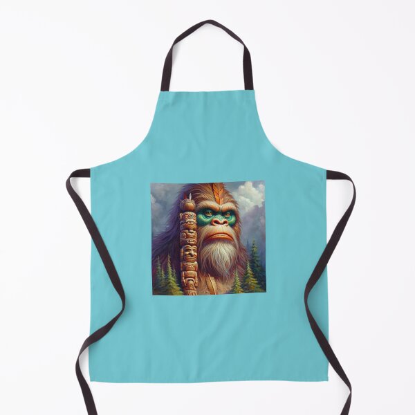 Item preview, Bigfoot Native American Totem designed and sold by CrankyOldDude.