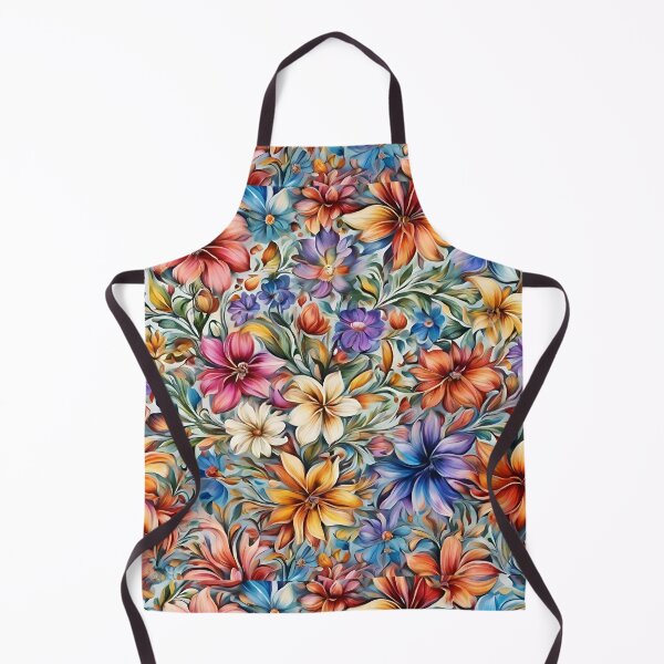 Item preview, Colorful Flower Pattern designed and sold by DigiDreamyArt.