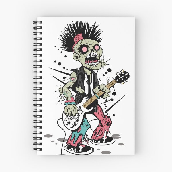 Item preview, Zombie Guitarist Rocker designed and sold by Sketch-Shack.
