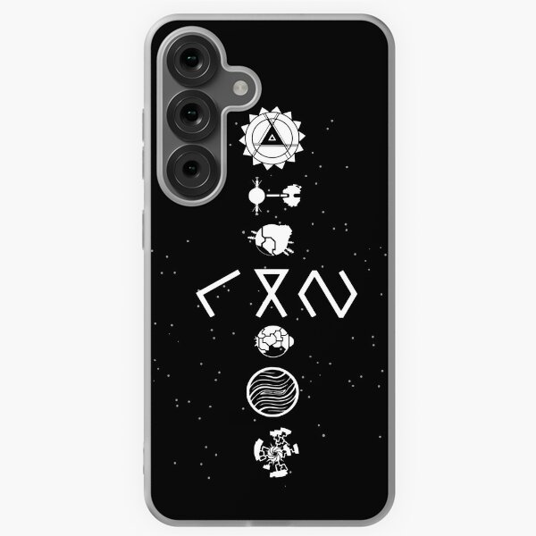 Vista previa del artículo con la obra «Outerwilds - Fondo negro/Camiseta - Estrellas», diseñado y vendido por bubblepop_art.