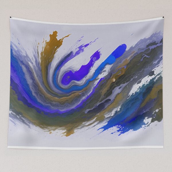 Item preview, A colorful paint swirls 1 designed and sold by shansun.