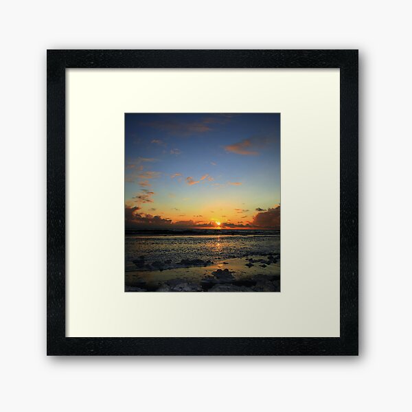 Garrynamonie Sunset Framed Art Print