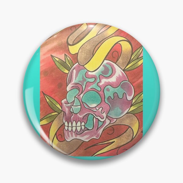 Item preview, BANNER SKULL  designed and sold by Andrea Rittelmeyer.