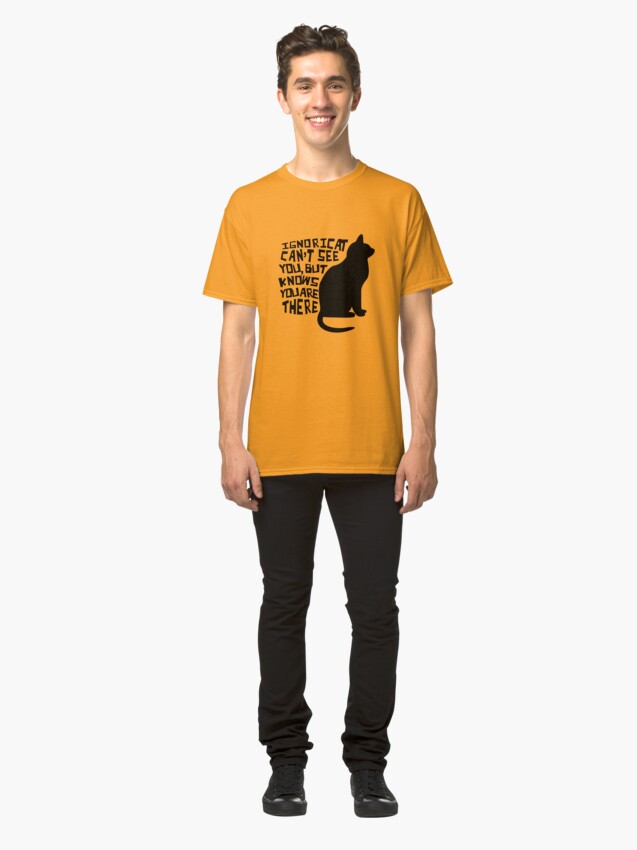 Alternate view of Ignoricat Classic T-Shirt