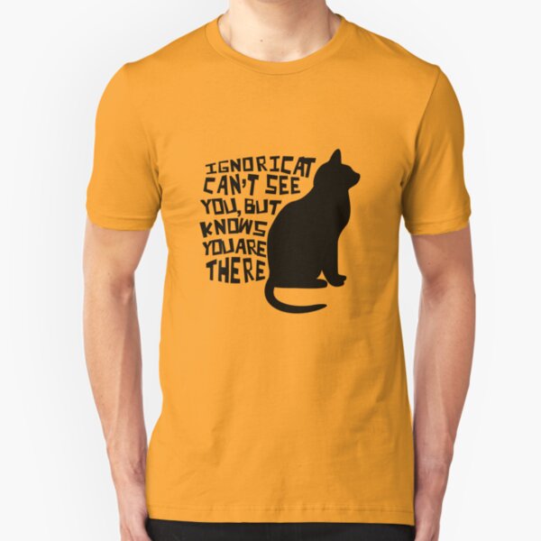 Ignoricat Slim Fit T-Shirt