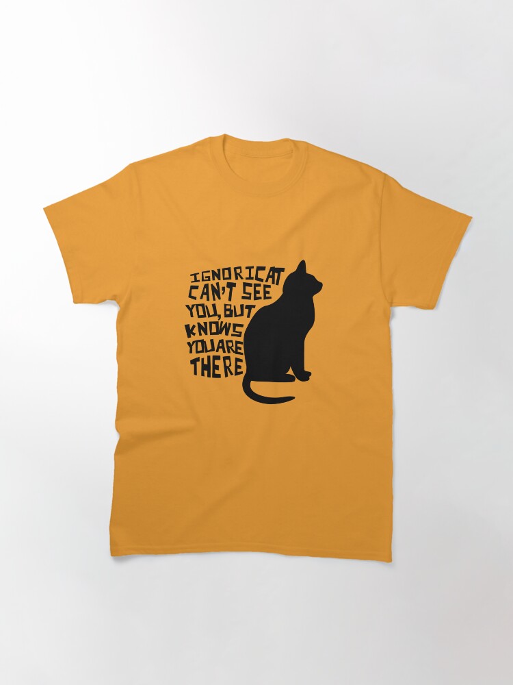 Alternate view of Ignoricat Classic T-Shirt