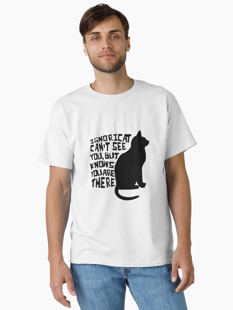 Thumbnail 2 of 7, Classic T-Shirt, Ignoricat designed and sold by brianftang.