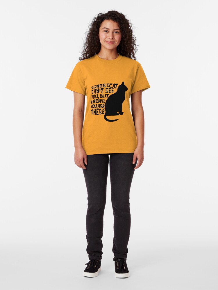 Alternate view of Ignoricat Classic T-Shirt