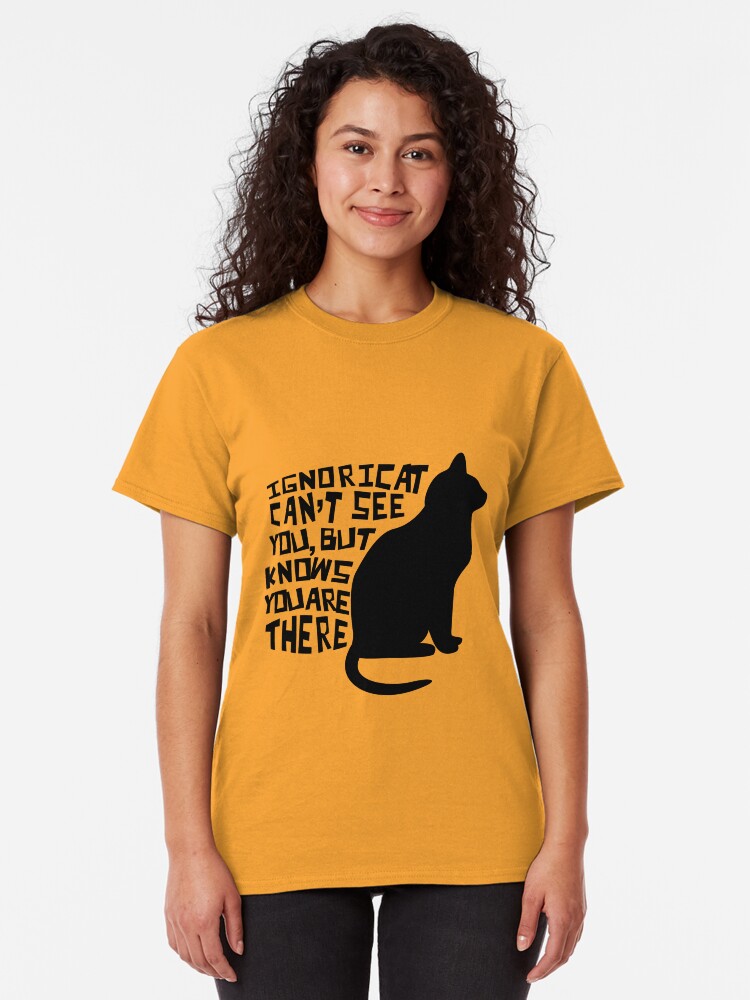Alternate view of Ignoricat Classic T-Shirt