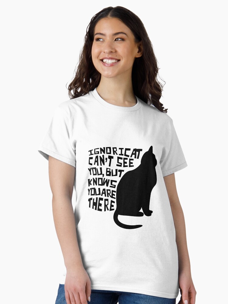 Thumbnail 1 of 7, Classic T-Shirt, Ignoricat designed and sold by brianftang.