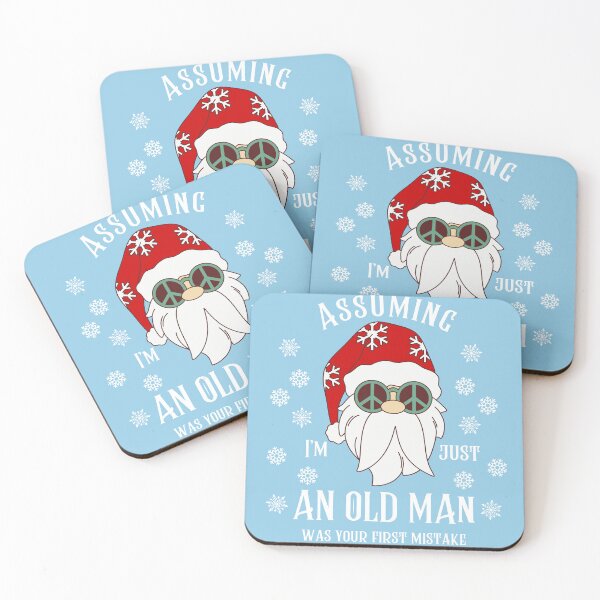 Item preview, Funny hippie santa christmas 2024 design for men with beard designed and sold by Lady-Frost.