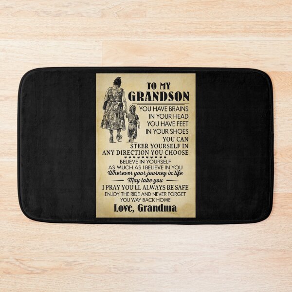 Item preview, To my grandson love grandma designed and sold by SameeraDammeyer.