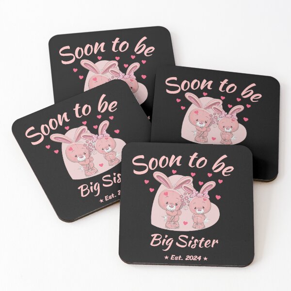 Item preview, Cute Soon To Be Big Sister 2024, Cool New Sister, Expect Baby designed and sold by Modren-design.