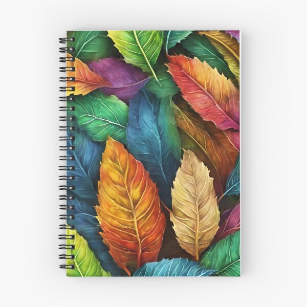 Item preview,  Colorful Magical Leaf Pattern designed and sold by DigiDreamyArt.