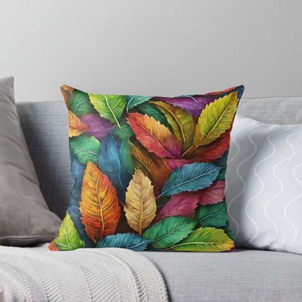 Item preview,  Colorful Magical Leaf Pattern designed and sold by DigiDreamyArt.