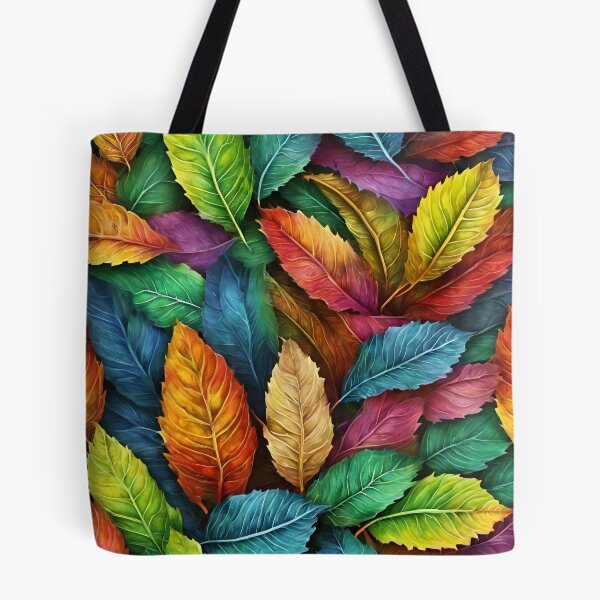 Item preview,  Colorful Magical Leaf Pattern designed and sold by DigiDreamyArt.