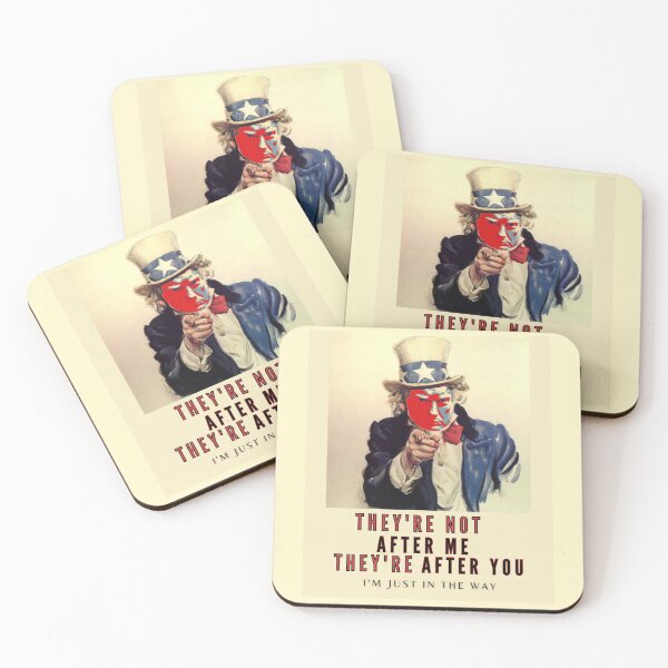 Item preview, They're Not After Me They're After You I'm Just In The Way Trump designed and sold by Flirt-Teez.