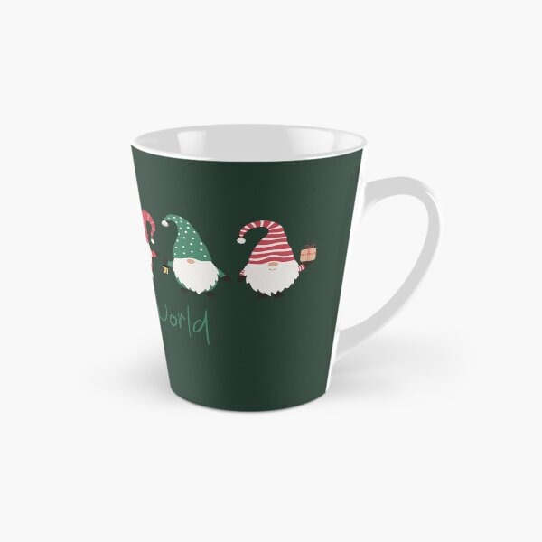 Item preview, Red and Green Fun Gnomes Joy to the World designed and sold by TayyarProduct.