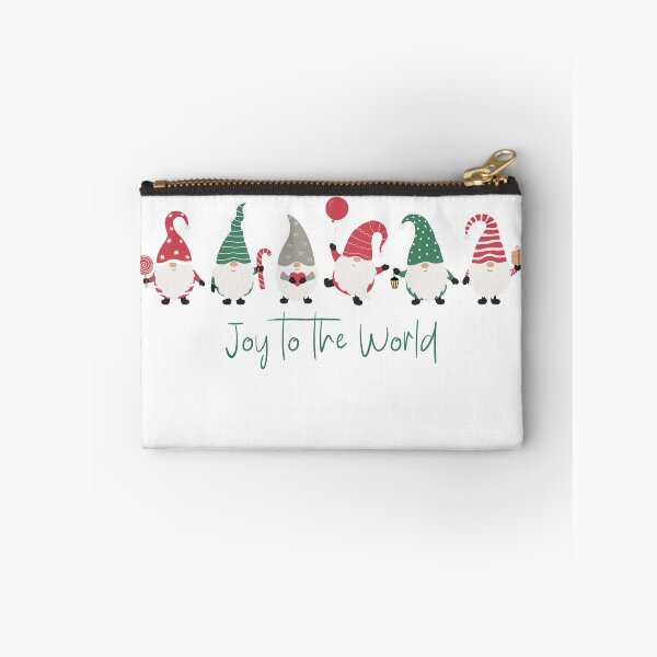 Item preview, Red and Green Fun Gnomes Joy to the World designed and sold by TayyarProduct.