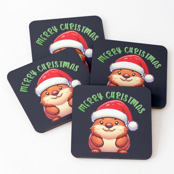 Item preview, Santa Hat Wombat - Christmas Holiday Charm and Festive Fun  designed and sold by madtoyman.