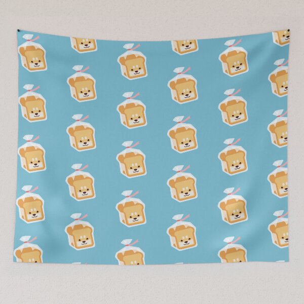 Item preview, Shibettoast the bread Shiba Inu dog designed and sold by MINIMOillu.