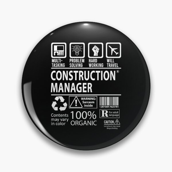 Item preview, Construction Manager - Multitasking designed and sold by alphatinost.