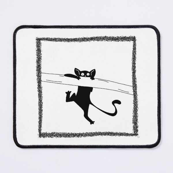 Item preview, Cat hanging from a tree designed and sold by ArtistUC.