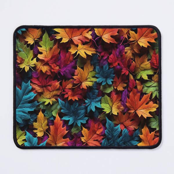 Item preview, Colorful Leaf Pattern designed and sold by DigiDreamyArt.