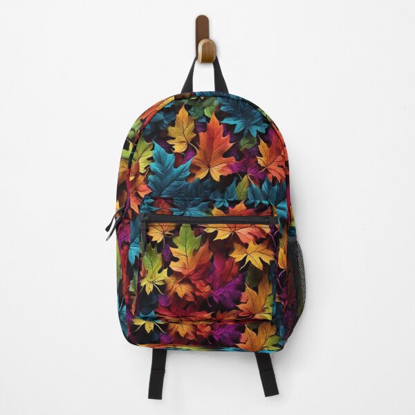 Item preview, Colorful Leaf Pattern designed and sold by DigiDreamyArt.