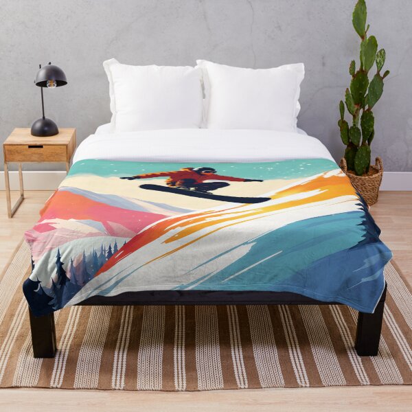 Item preview, Snowboard Skyline Colorful II designed and sold by GiStudioLab.