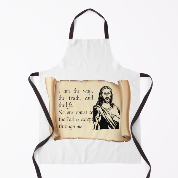 Item preview, I AM THE WAY, TRUTH AND LIFE Christian Quotation of Jesus Sticker designed and sold by NatalieArtiste.