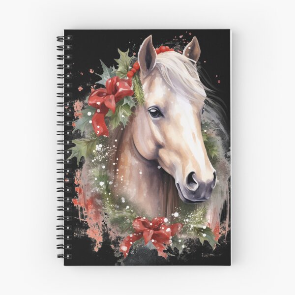 Item preview, Christmas Watercolor Horse Equestrian Christmas designed and sold by AnnaMDesign.