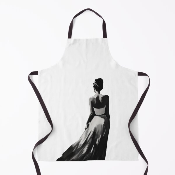 Item preview, Lady of Grace - Silhouette of lady in white dress designed and sold by CoffeeRocket81.